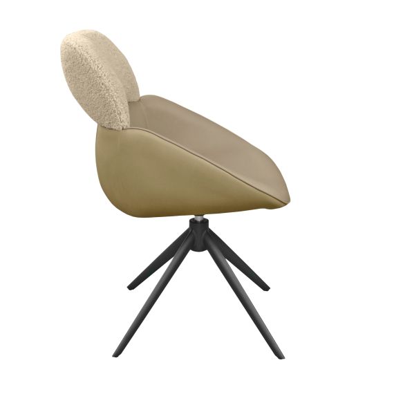 SCAUN JERSEN~BEIGE+MARLEY