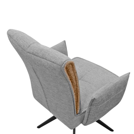 SCAUN LORENZ ARM GREY