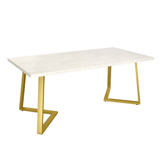 MASĂ FRIDA MĂTASE+GOLDEN LEGS 180X90