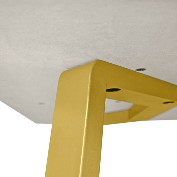 MASĂ FRIDA MĂTASE+GOLDEN LEGS 180X90