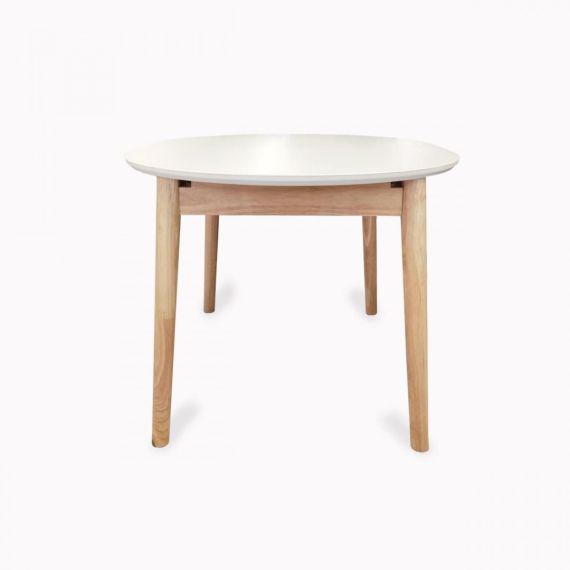 MASĂ EXTENSIBILĂ TB-07 BEIGE+TRANSPRINT LEGS 120/150X95