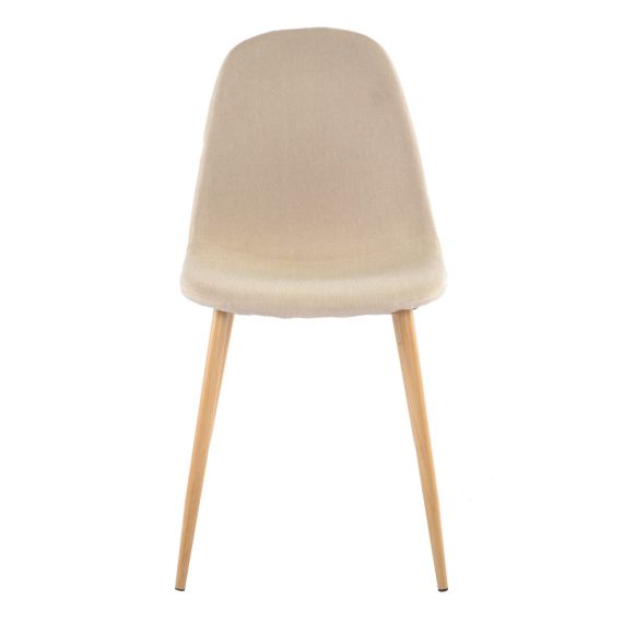 SCAUN C-710 DENIM BEIGE+TRANSPRINT LEGS