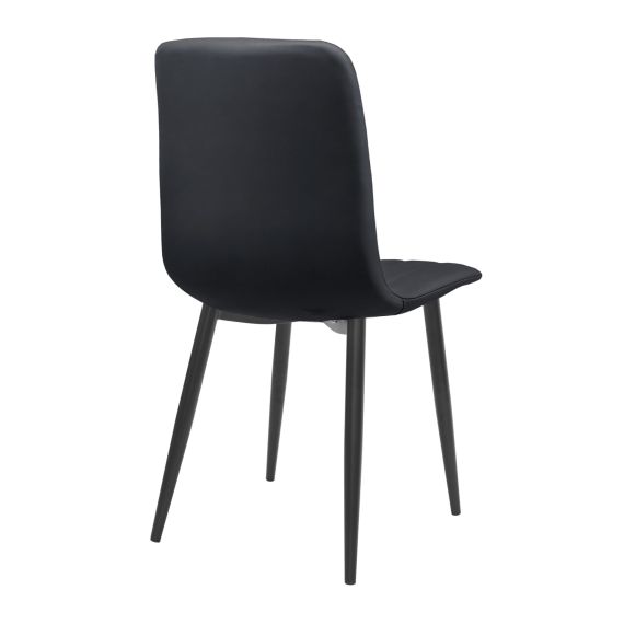 SCAUN DC-90P BLACK+BLACK LEGS