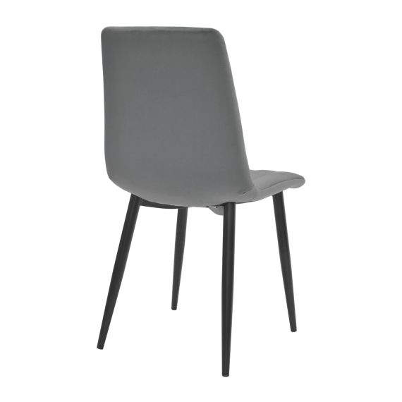 SCAUN DC-90P N23 CATIFEA-GREY+BLACK LEGS