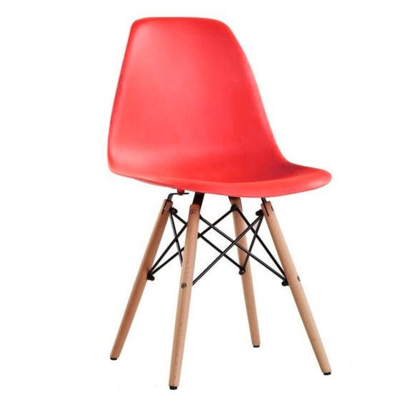 SCAUN EAMES A-37 RED