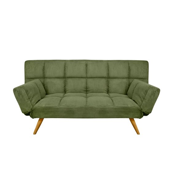 CANAPEA EXTENSIBILĂ LM-58 DARK GREEN VELVET
