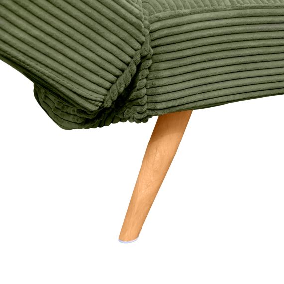 CANAPEA EXTENSIBILĂ LM-58 DARK GREEN VELVET