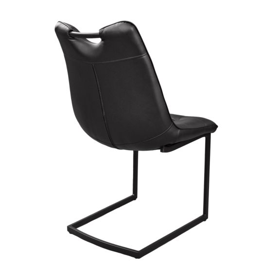 SCAUN CONFORT BLACK PU