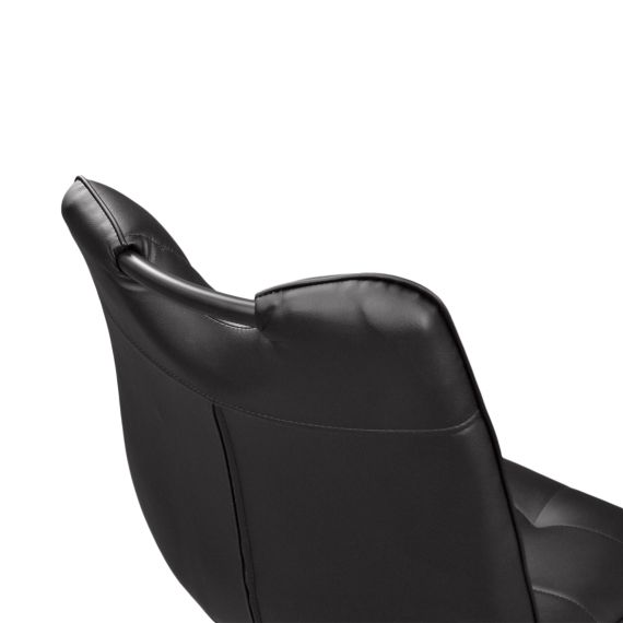 SCAUN CONFORT BLACK PU