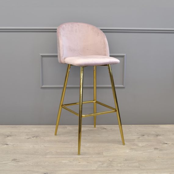 SCAUN BAR MAYA PINK CATIFEA