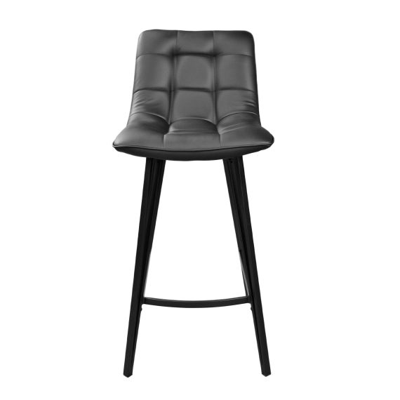 SCAUN BAR LAUS ECO-PIELE BLACK