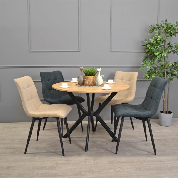 SCAUN CAPELLA NEW DARK GREY