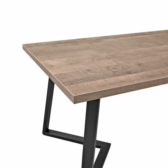 MASĂ FRIDA COLONIAL+BLACK LEGS 180X90