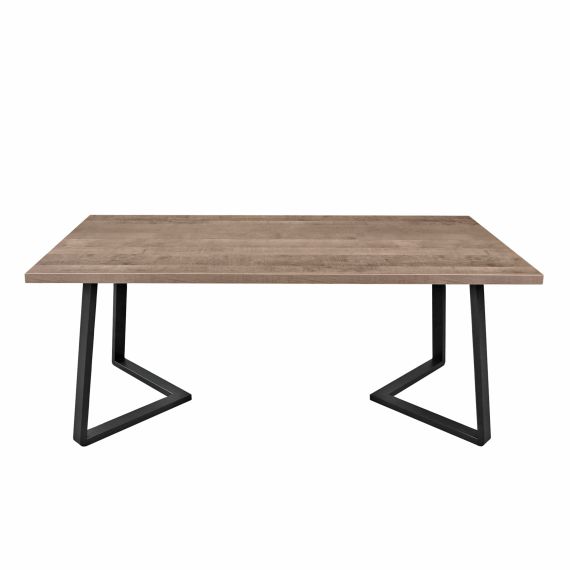 MASĂ FRIDA COLONIAL+BLACK LEGS 180X90