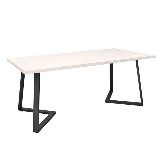 MASĂ FRIDA MĂTASE+BLACK LEGS 180X90