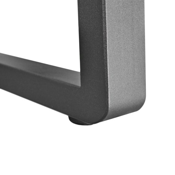 MASĂ FRIDA BETON+BLACK LEGS 180X90