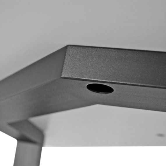 MASĂ FRIDA MĂTASE+BLACK LEGS 180X90