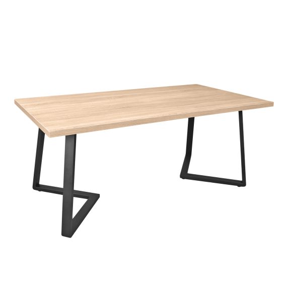 MASĂ FRIDA SONOMA+BLACK LEGS 180X90