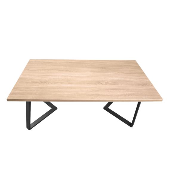 MASĂ FRIDA SONOMA+BLACK LEGS 180X90