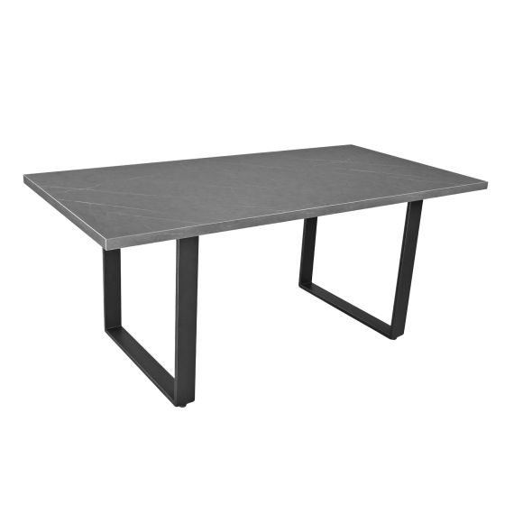 MASĂ HANA MARMURĂ NEAGRĂ 180X90