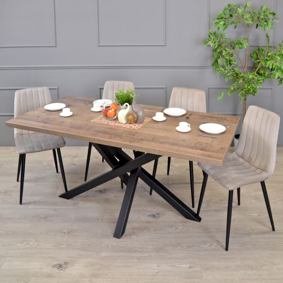 MASĂ DAKOTA COLONIAL 180X90