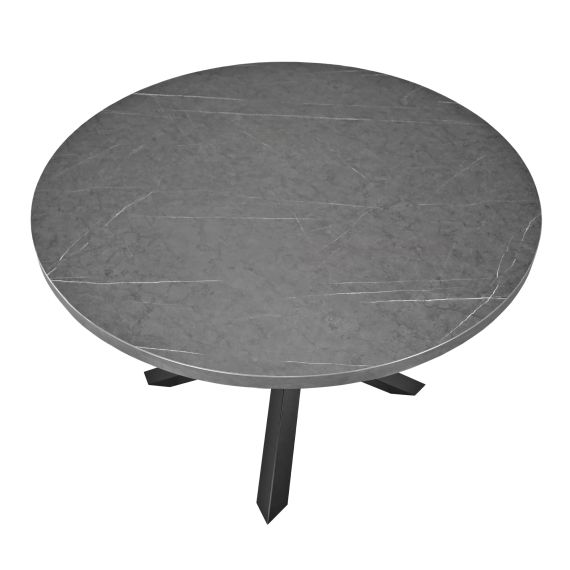 MASĂ TOSCANA MARMURĂ NEAGRĂ 1200