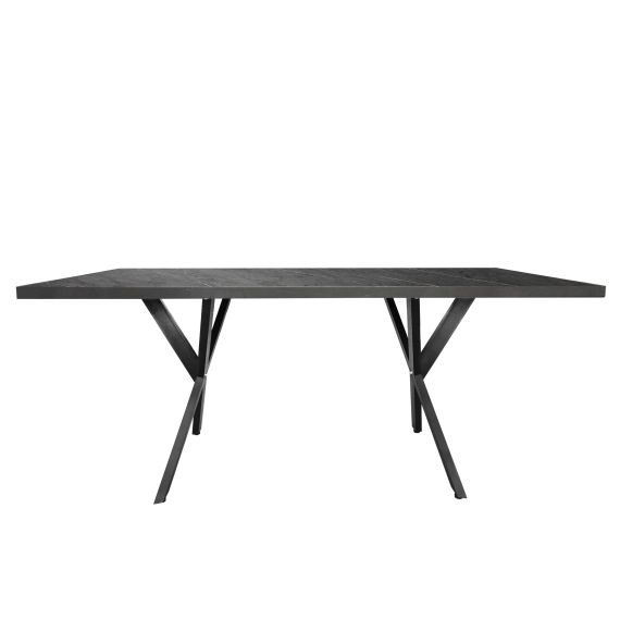 MASĂ NORA MARMURĂ NEAGRĂ 1800X900