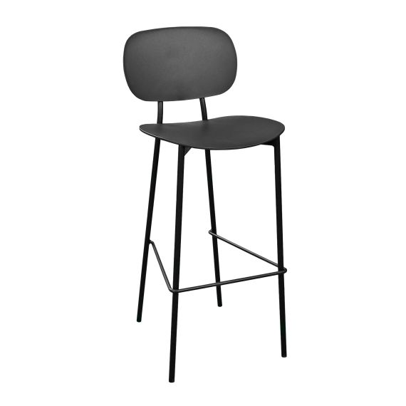 SCAUN BAR FLAMINGO BLACK