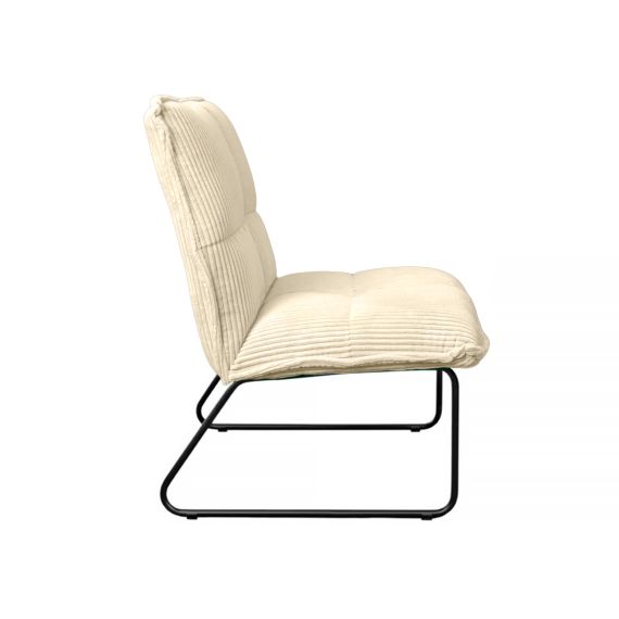 FOTOLIU BRONX WHITE VELVET