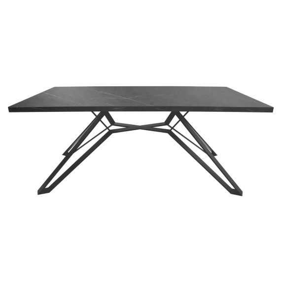 MASĂ SELENA MARMURĂ NEAGRĂ 150X80