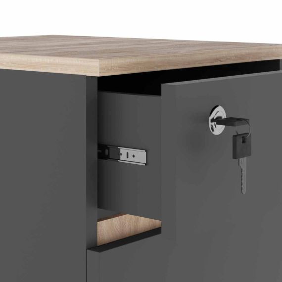 CASETIERĂ ROLLBOX RIO SONOMA/ANTHRACITE