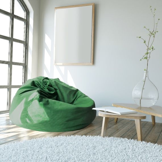 FOTOLIU PUF BEAN BAG COLOR/STOFĂ  95 GREEN