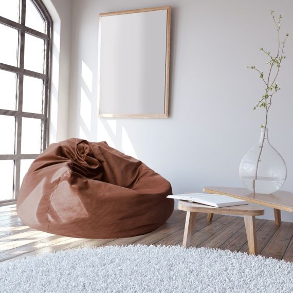 FOTOLIU PUF BEAN BAG COLOR/STOFĂ O 95 BROWN
