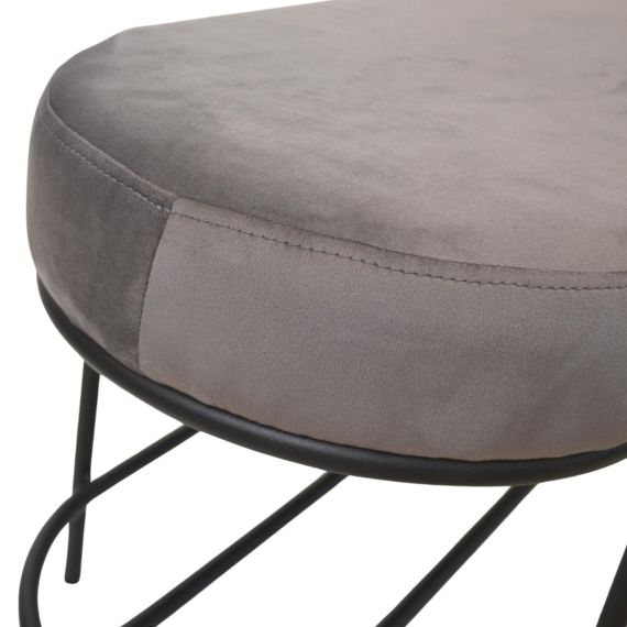 BANCHETĂ ANTREU OTTO DARK GREY