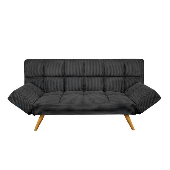 CANAPEA EXTENSIBILĂ LM-58 BLACK VELVET