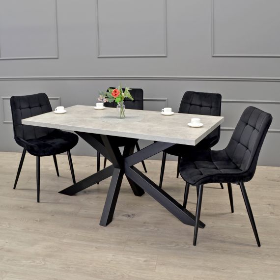 MASĂ VESTA BETON 150X80