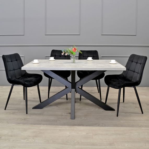 MASĂ VESTA BETON 150X80