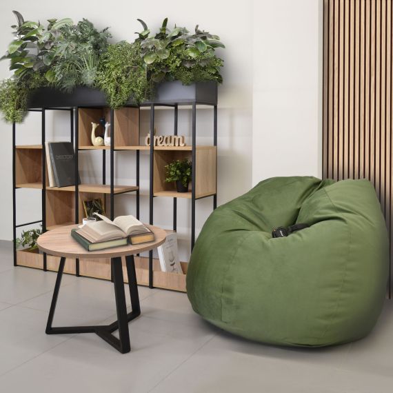 FOTOLIU PUF BEAN BAG COLOR/STOFĂ  95 GREEN