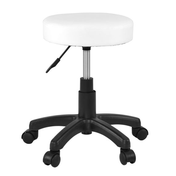 TABURET STOOL-R WHITE