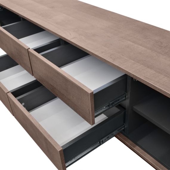 CONSOLĂ TV HAVANA COLONIAL + ANTRACIT