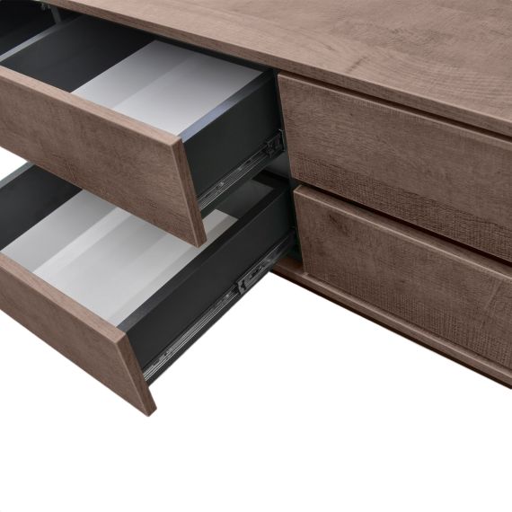 CONSOLĂ TV HAVANA COLONIAL + ANTRACIT