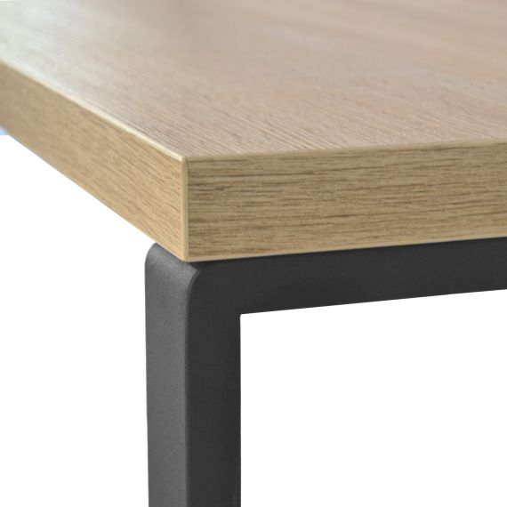 MASA BIROU B-120 (120X60)~SONOMA/BLACK