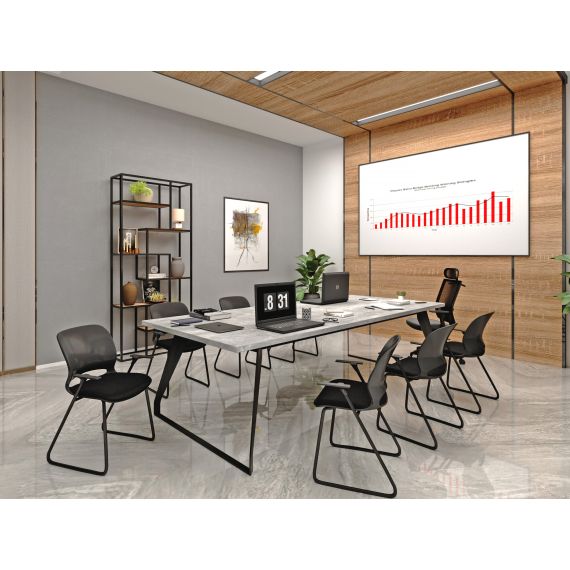 MASĂ CONFERINȚĂ TOWN BETON 275X130