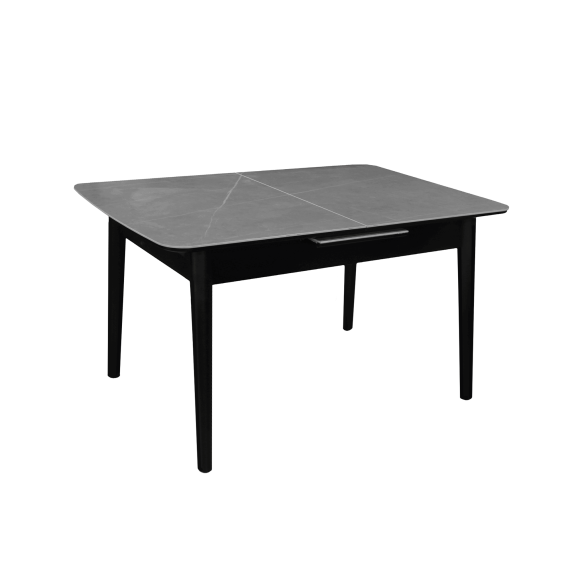 MASĂ EXTENSIBILĂ GRANNA GREY+BLACK LEGS