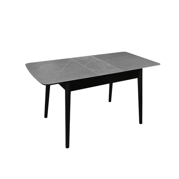 MASĂ EXTENSIBILĂ GRANNA GREY+BLACK LEGS