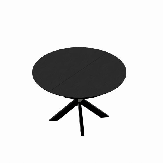 MASA NOVA FURNIR BLACK TOP+BLACK LEGS