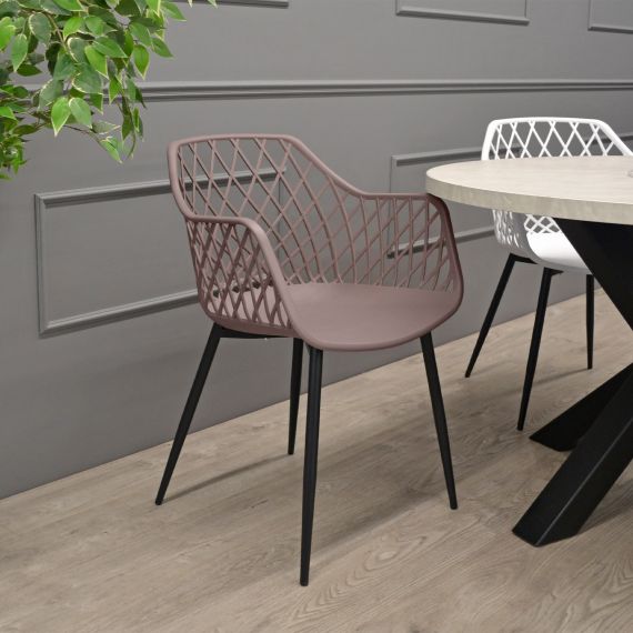 SCAUN SL-7019 CAMEL+BLACK LEGS