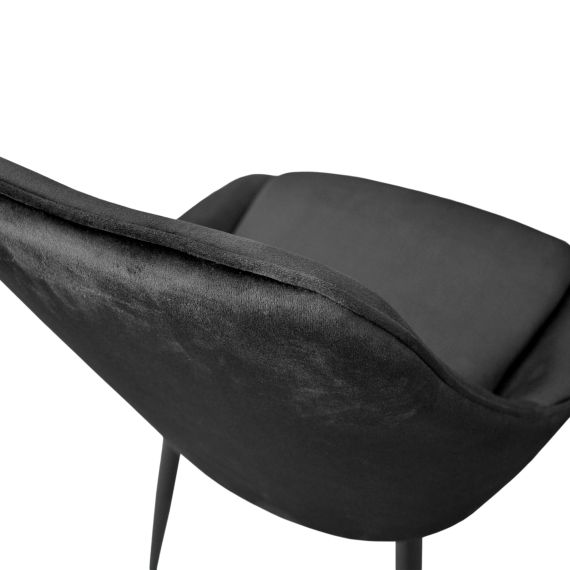 SCAUN FLORIDA CATIFEA BLACK HLR66