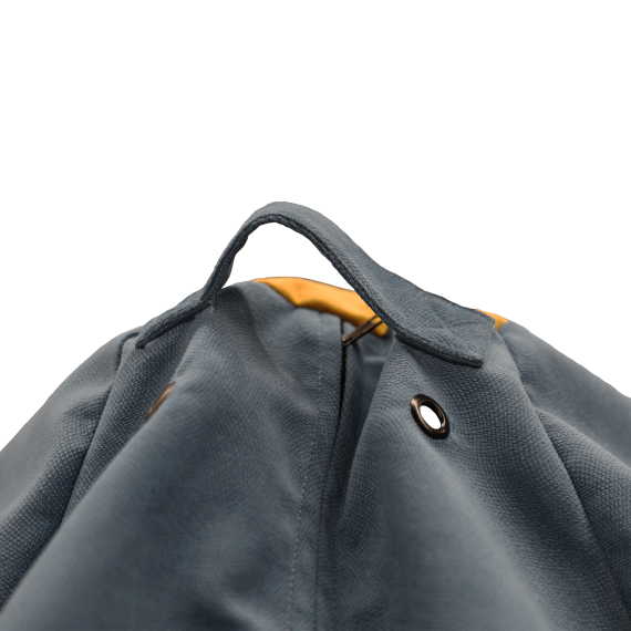 BEAN-BAG BALL BLUE-YELLOW MINI