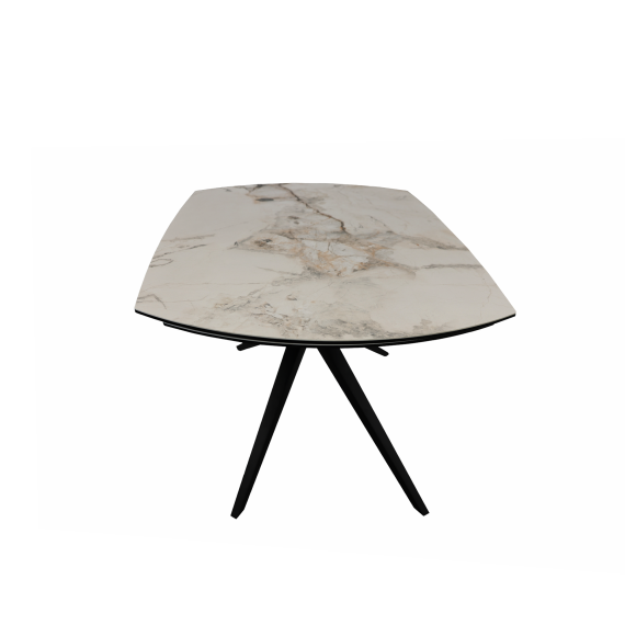 MASA EXTENSIBILĂ CHARA WHITE 130/190X95